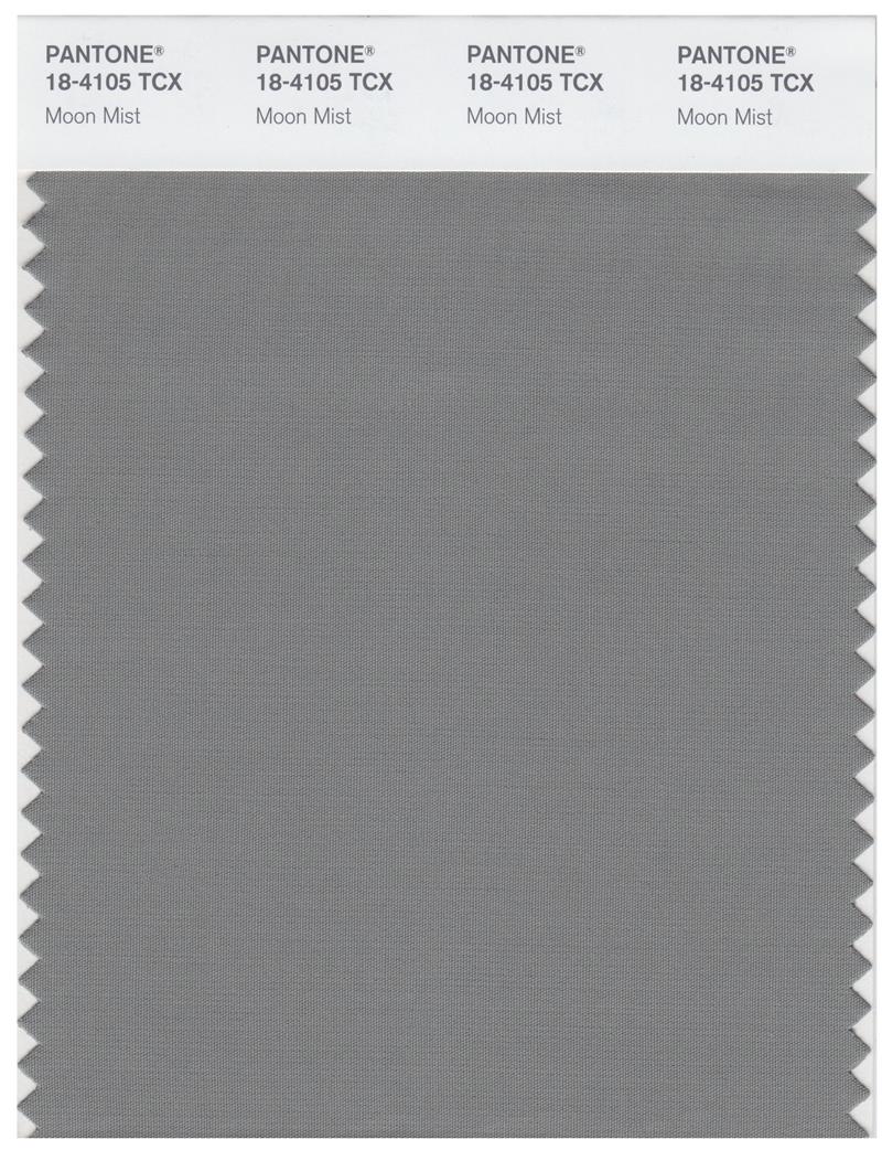 Pantone Smart 18-4105 TCX Color Swatch Card | Moon Mist 