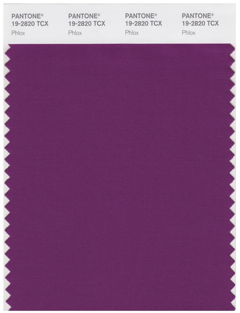 Pantone Smart 19-2820 TCX Color Swatch Card | Phlox 