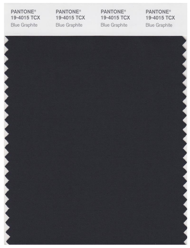 Pantone Smart 19-4015 TCX Color Swatch Card | Blue Graphite 