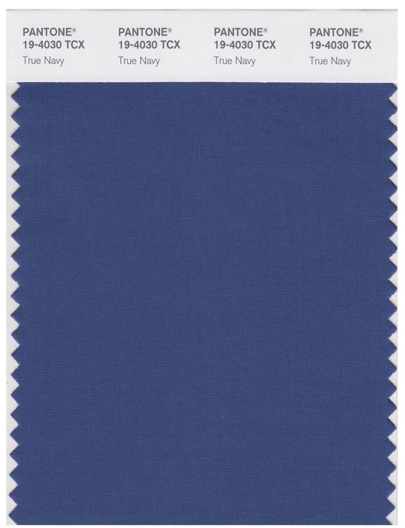 Pantone Smart 19-4030 TCX Color Swatch Card | True Navy 