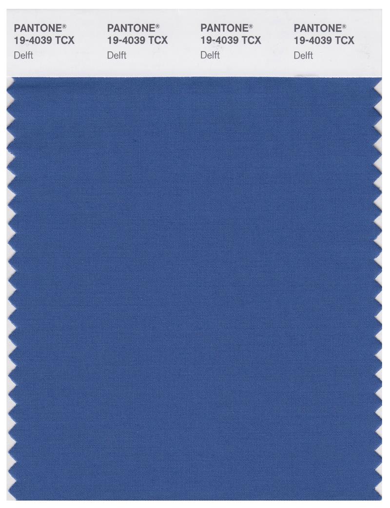 Pantone Smart 19-4039 TCX Color Swatch Card | Delft 