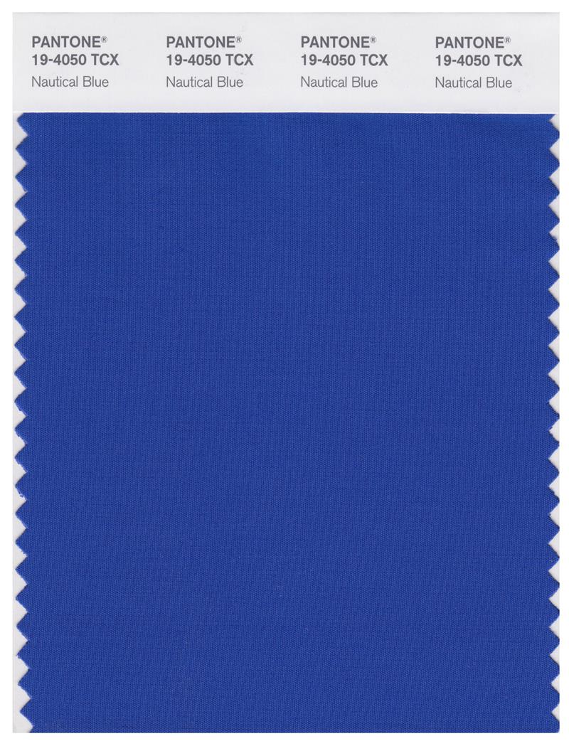 Pantone Smart 19-4050 TCX Color Swatch Card | Nautical Blue 