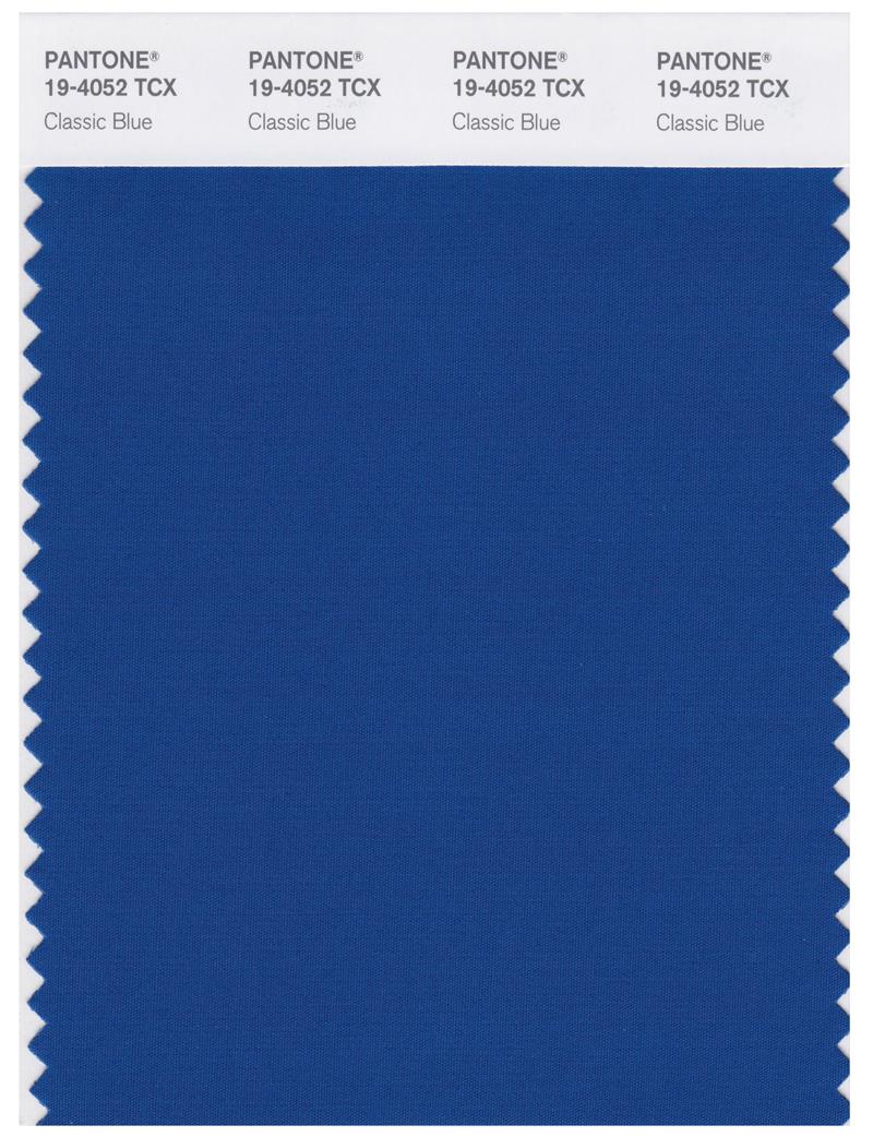 Pantone Smart 19-4052 TCX Color Swatch Card | Classic Blue 