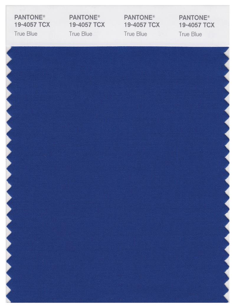 Pantone Smart 19-4057 TCX Color Swatch Card | True Blue 