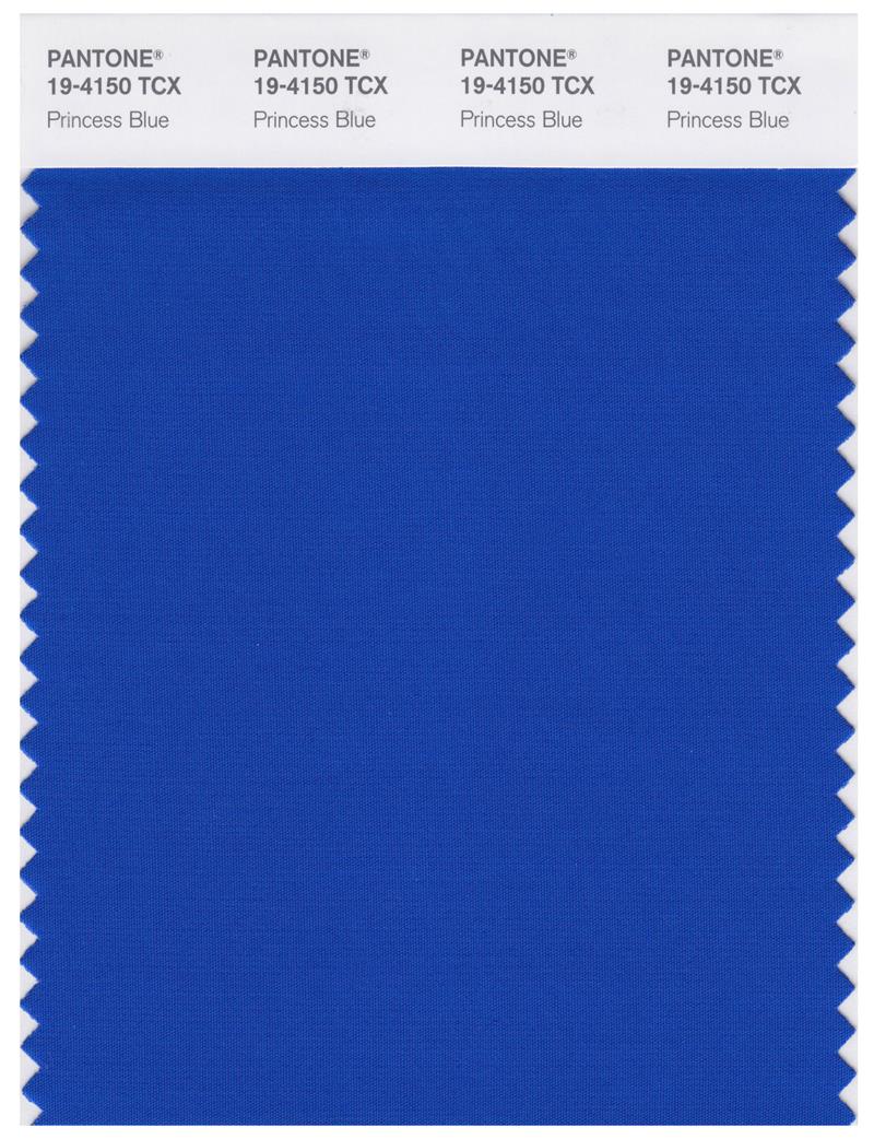 Pantone Smart 19-4150TCX Color Swatch Card | Princess Blue 