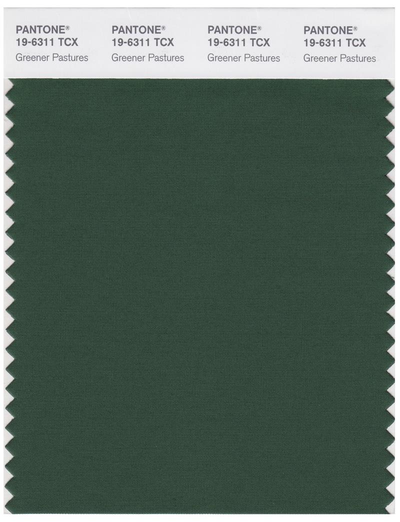 Pantone Smart 19-6311 TCX Color Swatch Card | Greener Pastures 