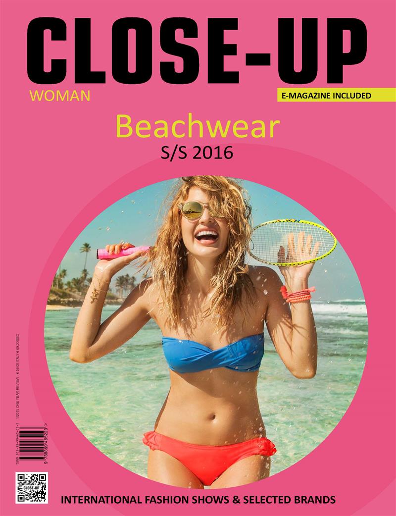 Close Up: Woman Beachwear Magazine