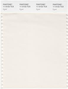 Pantone Smart 11-0103 TCX Color Swatch Card | Egret 