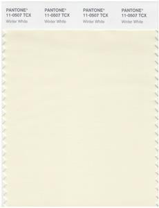 Pantone Smart 11-0507 TCX Color Swatch Card | Winter White 