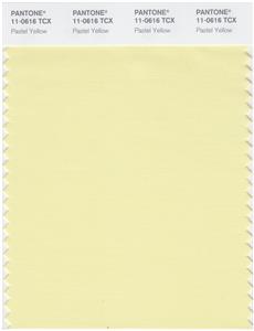 Pantone Smart 11-0616 TCX Color Swatch Card | Pastel Yellow 