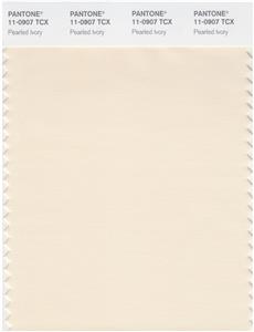 Pantone Smart 11-0907 TCX Color Swatch Card | Pearled Ivory 