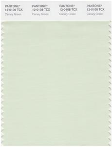 Pantone Smart 12-0108 TCX Color Swatch Card | Canary Green 