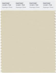 Pantone Smart 12-0311 TCX Color Swatch Card | Asparagus Green 