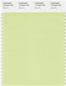 Pantone Smart 12-0322 TCX Color Swatch Card | Butterfly 