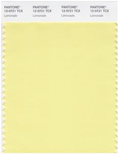 Pantone Smart 12-0721 TCX Color Swatch Card | Lemonade 