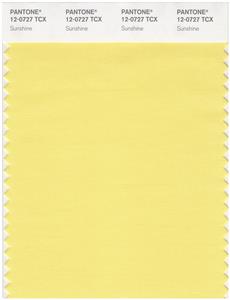 Pantone Smart 12-0727 TCX Color Swatch Card | Sunshine 