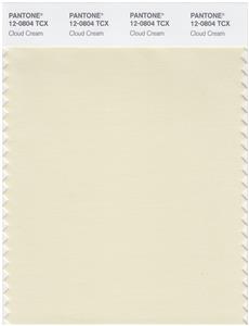 Pantone Smart 12-0808 TCX Color Swatch Card | Cloud Cream 