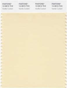 Pantone Smart 12-0815 TCX Color Swatch Card | Vanilla Custard 