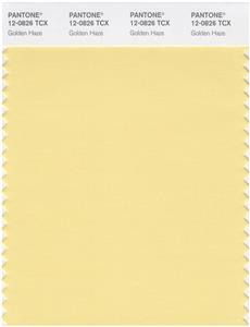 Pantone Smart 12-0826 TCX Color Swatch Card | Golden Haze 