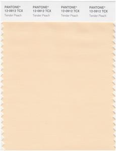 Pantone Smart 12-0912 TCX Color Swatch Card | Tender Peach 