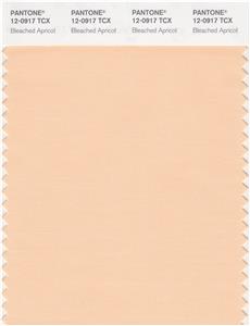 Pantone Smart 12-0917 TCX Color Swatch Card | Bleached Apricot 