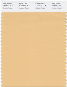 Pantone Smart 12-0921 TCX Color Swatch Card | Golden Straw 