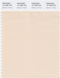 Pantone Smart 12-1006 TCX Color Swatch card | Mother of Pearl 