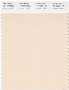 Pantone Smart 12-1009 TCX Color Swatch Card | Vanilla Cream 