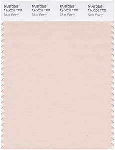 Pantone Smart 12-1206 TCX Color Swatch Card | Silver Peony 