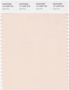 Pantone Smart 12-1209 TCX Color swatch Card | Soft Pink 