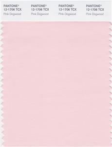 Pantone Smart 12-1706 TCX Color Swatch Card | Pink Dogwood 