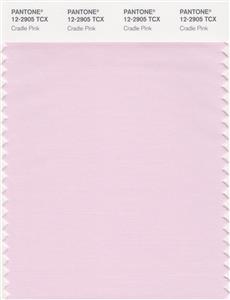 Pantone Smart 12-2905 TCX Color Swatch Card | Cradle Pink 