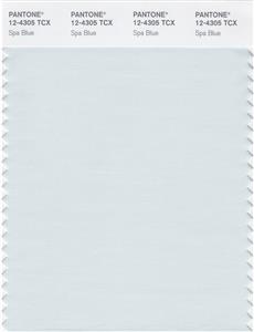 Pantone Smart 12-4305 TCX Color Swatch Card | Spa Blue 