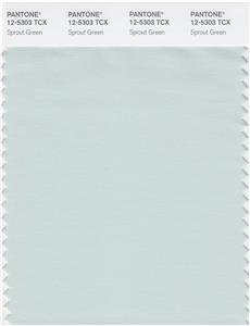 Pantone Smart 12-5303 TCX Color Swatch Card | Sprout Green 