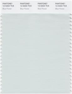 Pantone Smart 12-5403 TCX Color Swatch Card | Blue Flower 