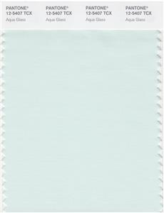 Pantone Smart 12-5407 TCX Color Swatch Card | Aqua Glass 