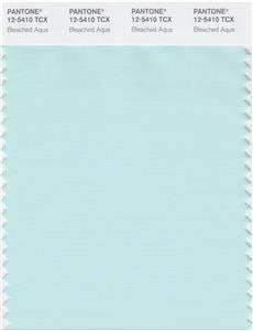 Pantone Smart 12-5410 TCX Color Swatch Card | Bleached Aqua 