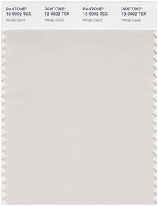 Pantone Smart 13-0002 TCX Color Swatch Card | White Sand 