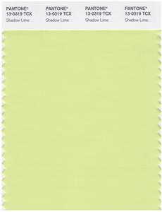 Pantone Smart 13-0319 TCX Color Swatch Card | Shadow Lime 