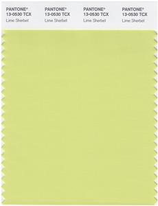 Pantone Smart 13-0530 TCX Color Swatch Card | Lime Sherbet 