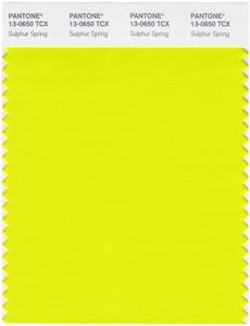 Pantone Smart 13-0650 TCX Color Swatch Card | Sulphur Spring 