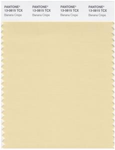 Pantone Smart 13-0815 TCX Color Swatch Card | Banana Crepe 