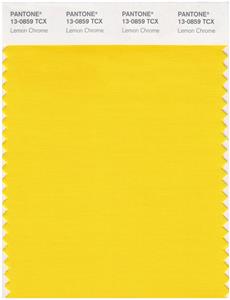 Pantone Smart 13-0859 TCX Color Swatch Card | Lemon Chrome 