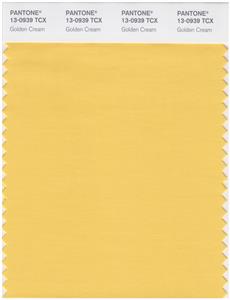 Pantone Smart 13-0939 TCX Color Swatch Card | Golden Cream 