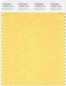 Pantone Smart 13-0941 TCX Color Swatch Card | Banana Cream 