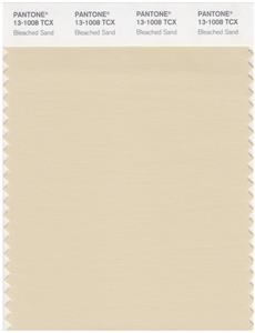 Pantone Smart 13-1008 TCX Color Swatch Card | Bleached Sand 