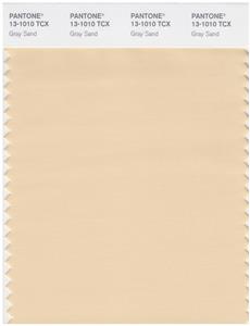 Pantone Smart 13-1010 TCX Color Swatch Card | Gray Sand 