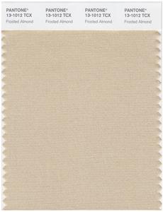 Pantone Smart 13-1012 TCX Color Swatch Card | Frosted Almond 