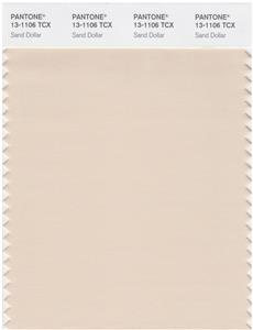 Pantone Smart 13-1106 TCX Color Swatch Card | Sand Dollar 