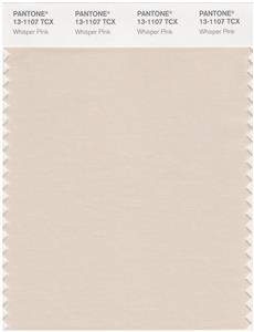 Pantone Smart 13-1107 TCX Color Swatch Card | Whisper Pink 